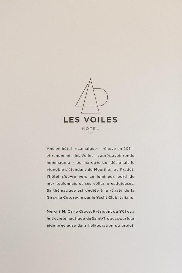 Hotel Les Voiles Toulon Exteriér fotografie